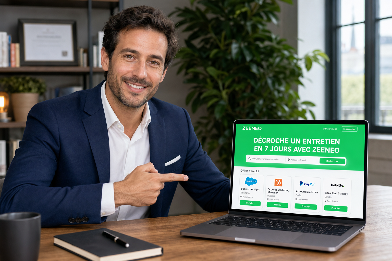 Post LinkedIn d'un affilié Zeeneo