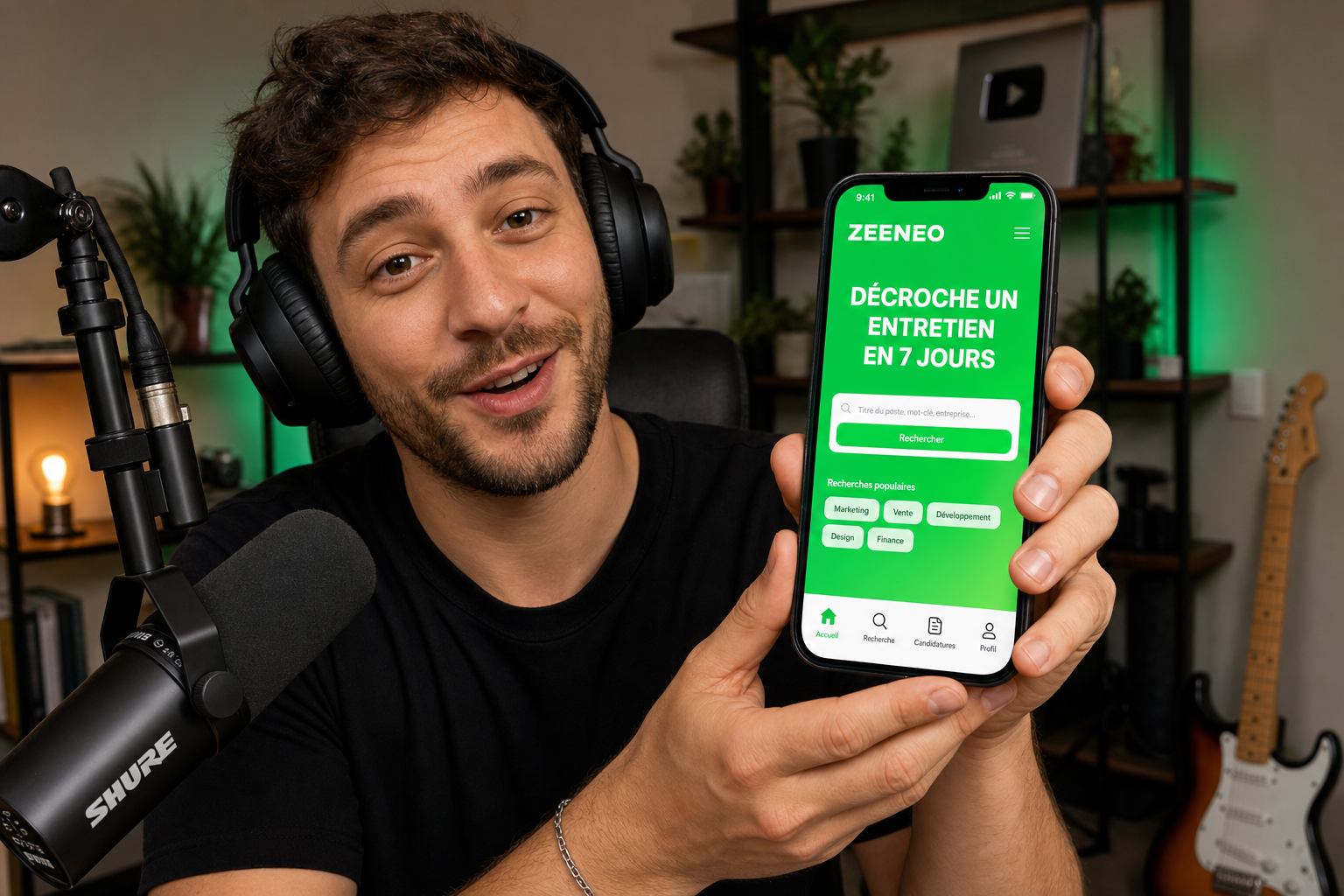 Vidéo YouTube d'un affilié Zeeneo